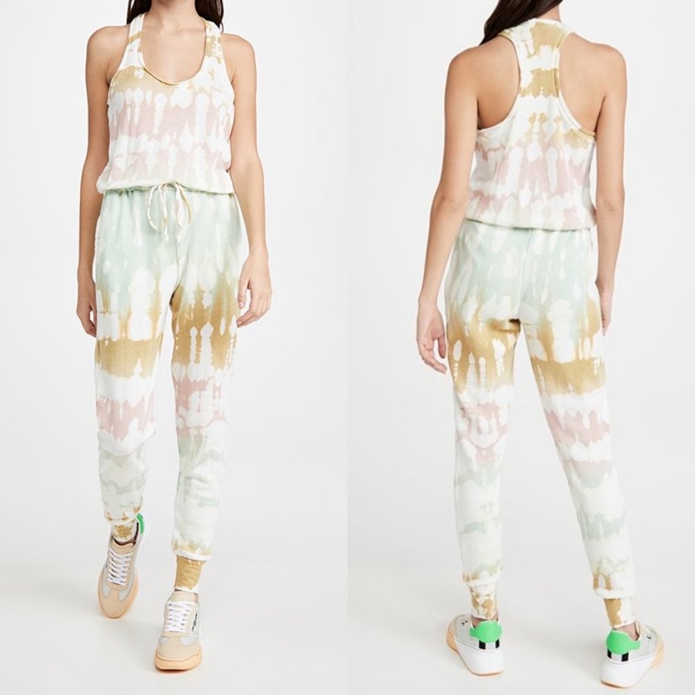 SOLD YFB Young Fabulous Broke Eberhart Tie Dye Jumpsuit - Picture 1 of 7